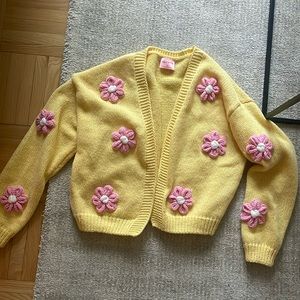 Mure+grand flower cardigan